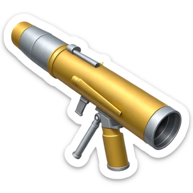 bazooka with missile sticker