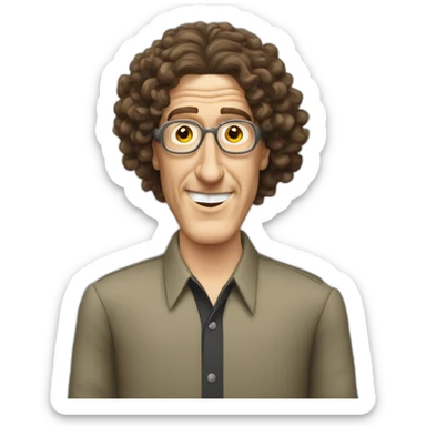 Jewish Weird Al Yankovic sticker