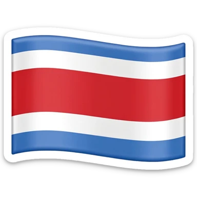 Sealand official flag simple sticker