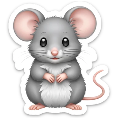cute mouse sticker