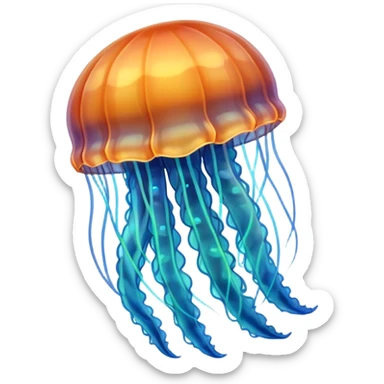 Jellyfish sticker