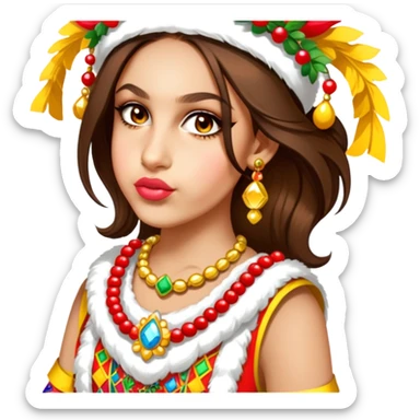 Colorful Parade Participant sticker