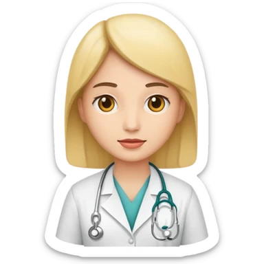 medical staff  sticker