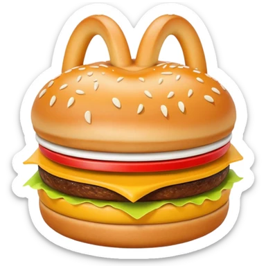 happy meal sticker
