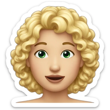 Cœur qui fait un bisou sticker