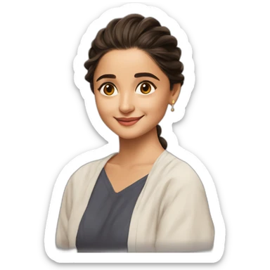 Alia bhatt sticker