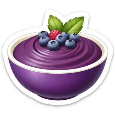 açai bowl sticker