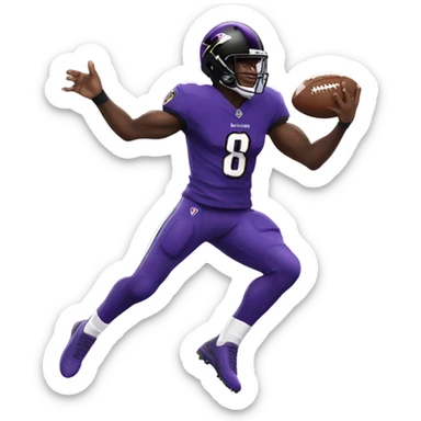 Lamar jackson sticker