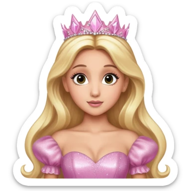 Ariana Grande in Glinda WICKED sticker