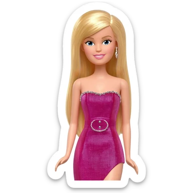 Barbie séductrice  sticker