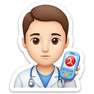 Type 1 diabetic cute sticker