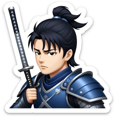 Warrior Samurai sticker