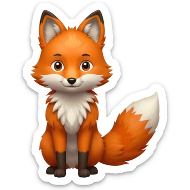 Foxy sticker