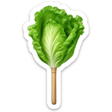lettuce on a stick sticker