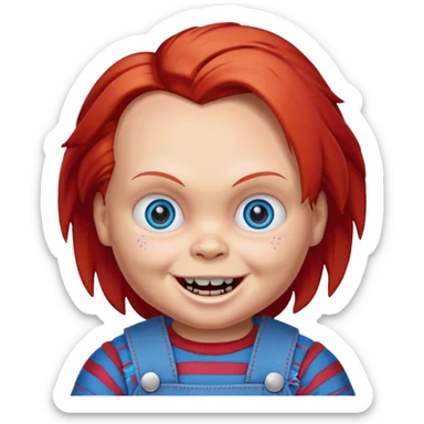 AaUn emojin de chuky sticker