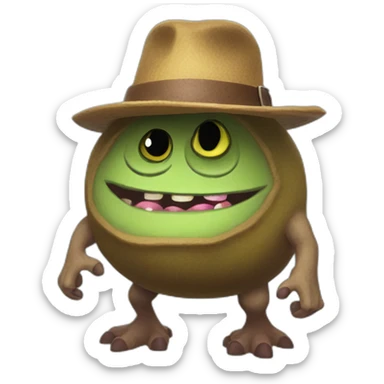 My singing monsters potbelly sticker