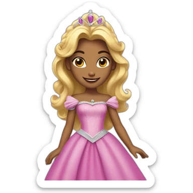 Dúos princesas sticker