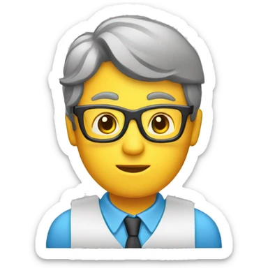 accounting with a calculator sticker