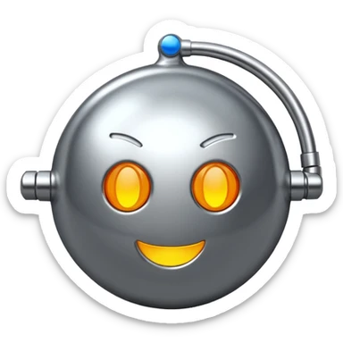 Skibidi bomba sticker