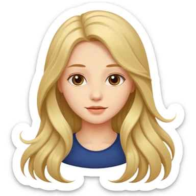 دختر زیبا sticker