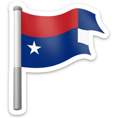 bandera república dominicana sticker