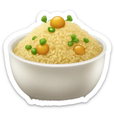 Curry rice sticker