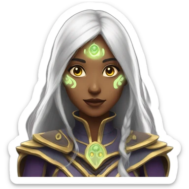 serana glowing eyes sticker