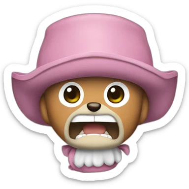 tony tony chopper from one piece sticker