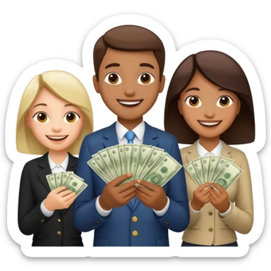 moneymaking group sticker