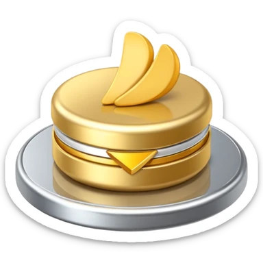 3D icon symbolizing reviewer and feedback, food app context, single object, modern and clean style, soft lighting, isolated, no background
 sticker