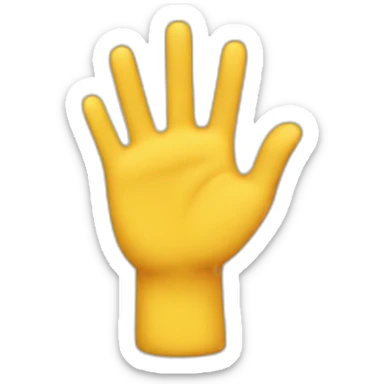 Emoji ému fesant cœur avec les mains sticker