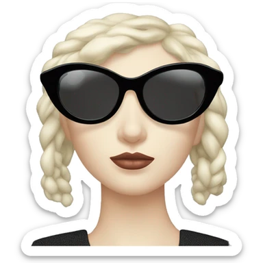 Miu miu glasses sticker