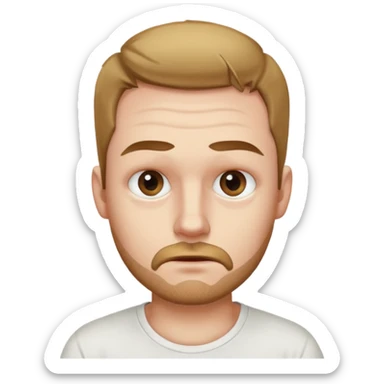 hungry man

 sticker