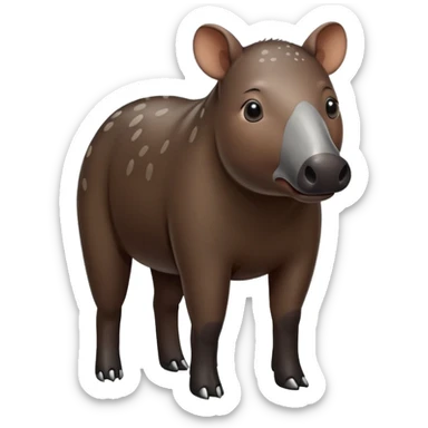 Tapir terrestre sticker