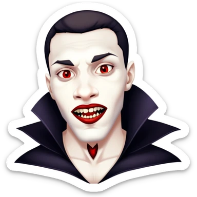 Vampire sticker