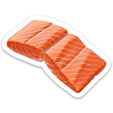 fish, salmon, meat and chicken sticker