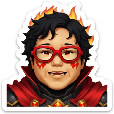 Volcanic Warlock sticker