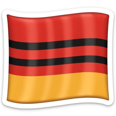 German empire flag sticker