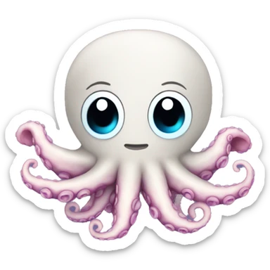 Plushie octopus sticker