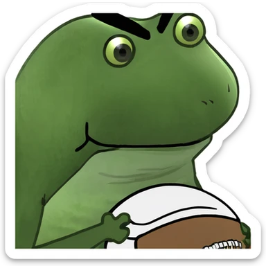 Miami hurricanes football sticker