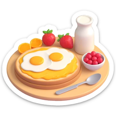 breakfast sticker
