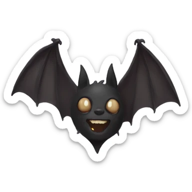 bat aesthetic sticker