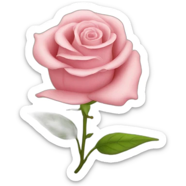 rose green tea sticker