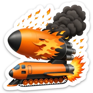 airplane wing tank explosion sticker