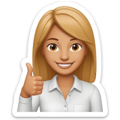 tia granjera dando like granjera sticker