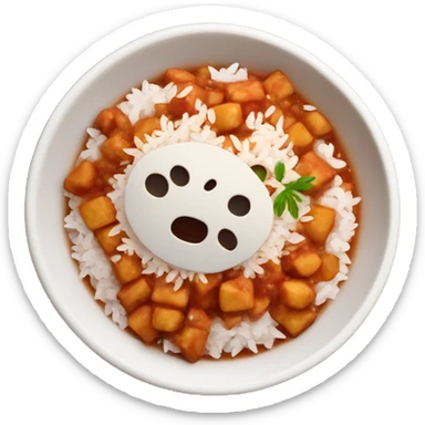 Menudo with rice sticker