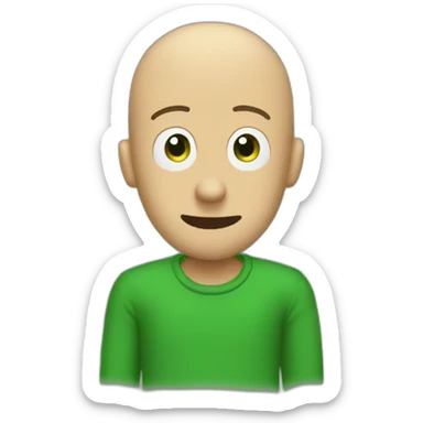 baldi from baldi's basics sticker