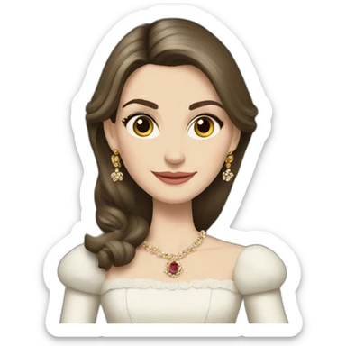 queen letizia spanish all body sticker