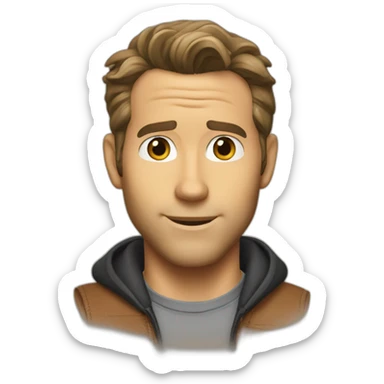 ryan reynolds as ken sticker