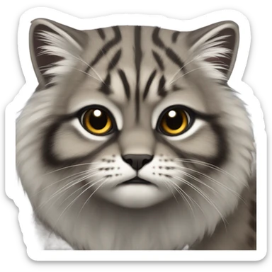 pallas cat sticker